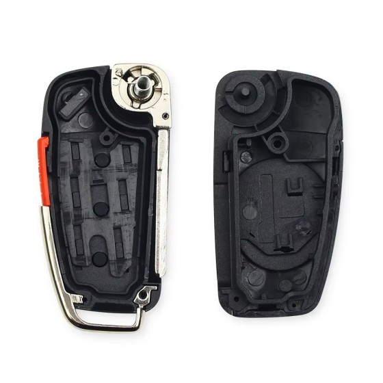 Audi 2005-2010 4 Button Flip Key Shell for MYT4073A / NBG009272T